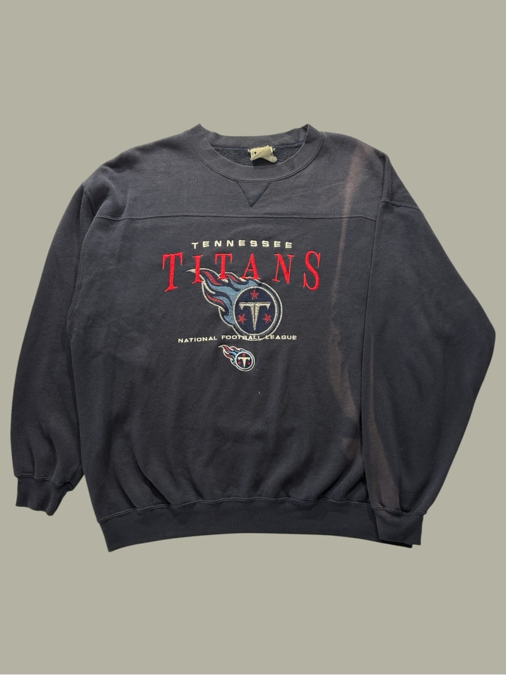 Vintage 90’s Titans Lee Sport Embroidered Sweatshirt